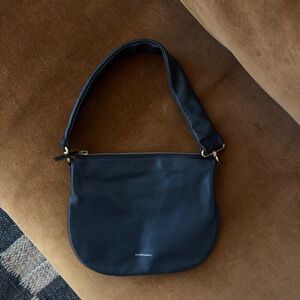 MANSUR GAVRIEL | Black Leather Shoulder Bag